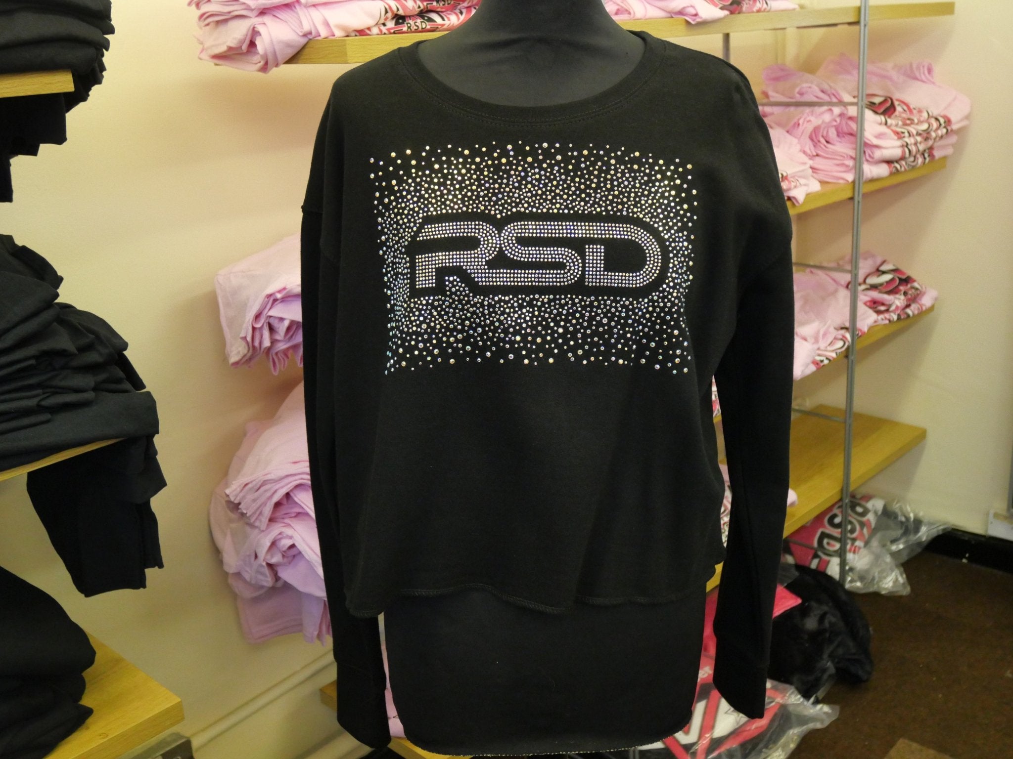 Diamanté crop jumper - RSD