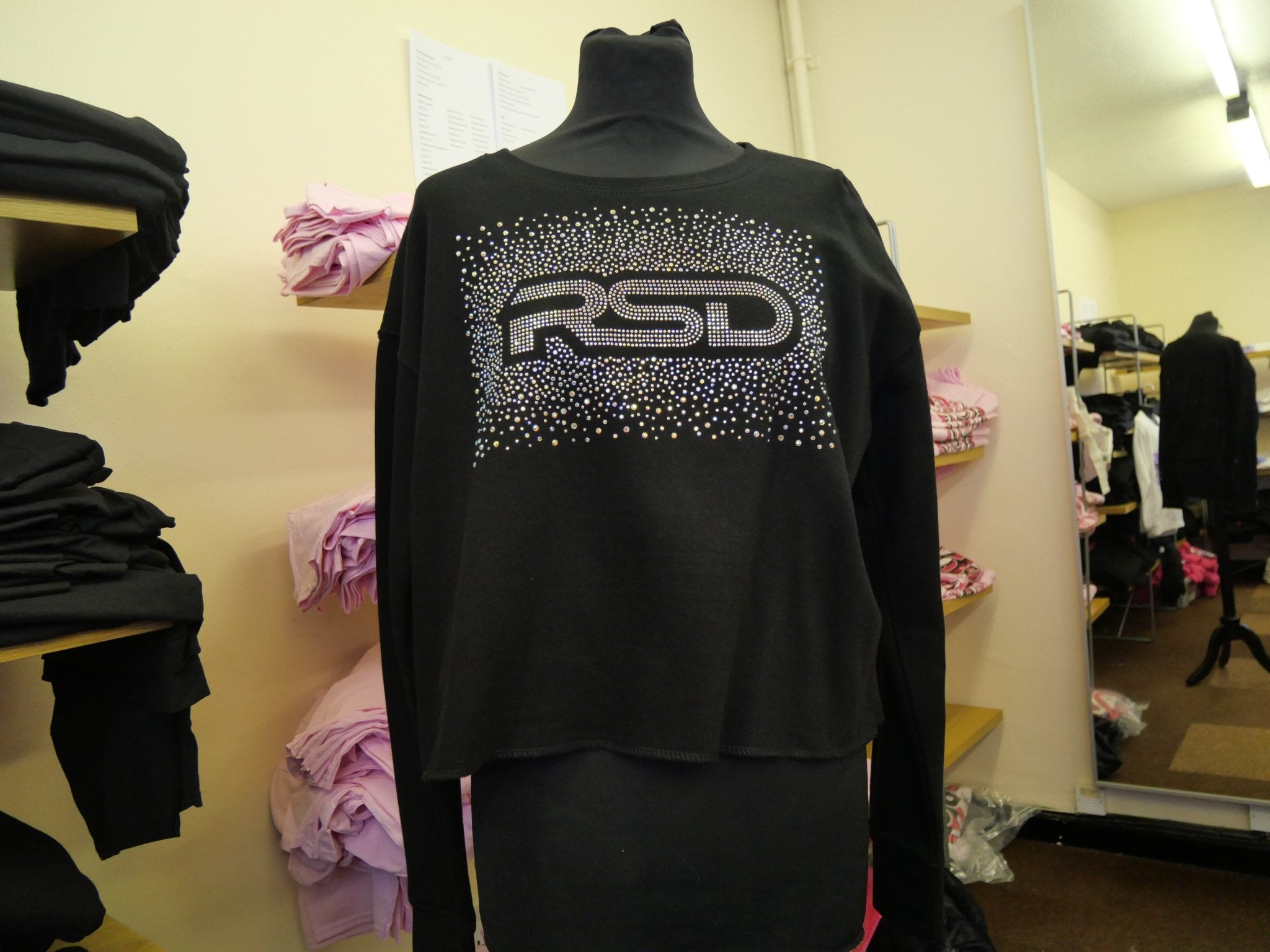 Diamanté crop jumper - RSD
