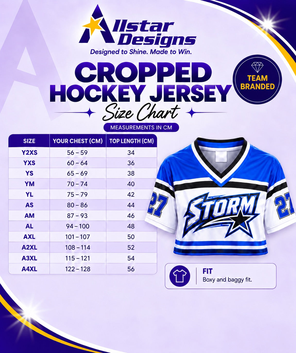 RSD Cropped Hockey Jersey
