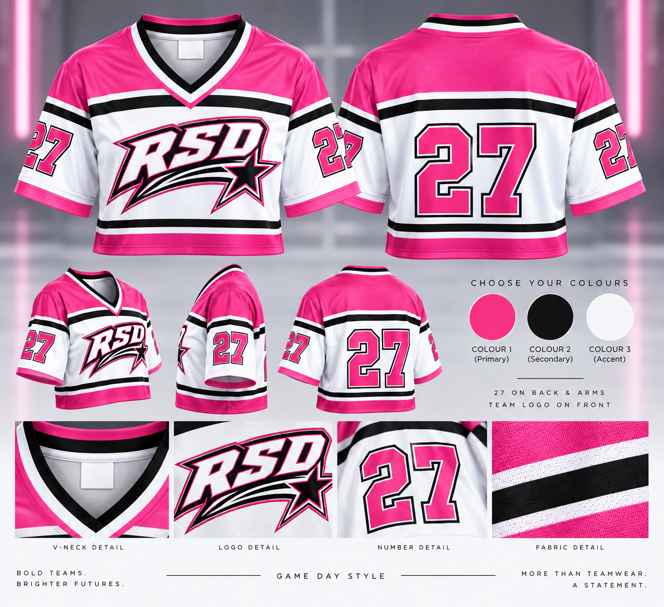RSD Cropped Hockey Jersey