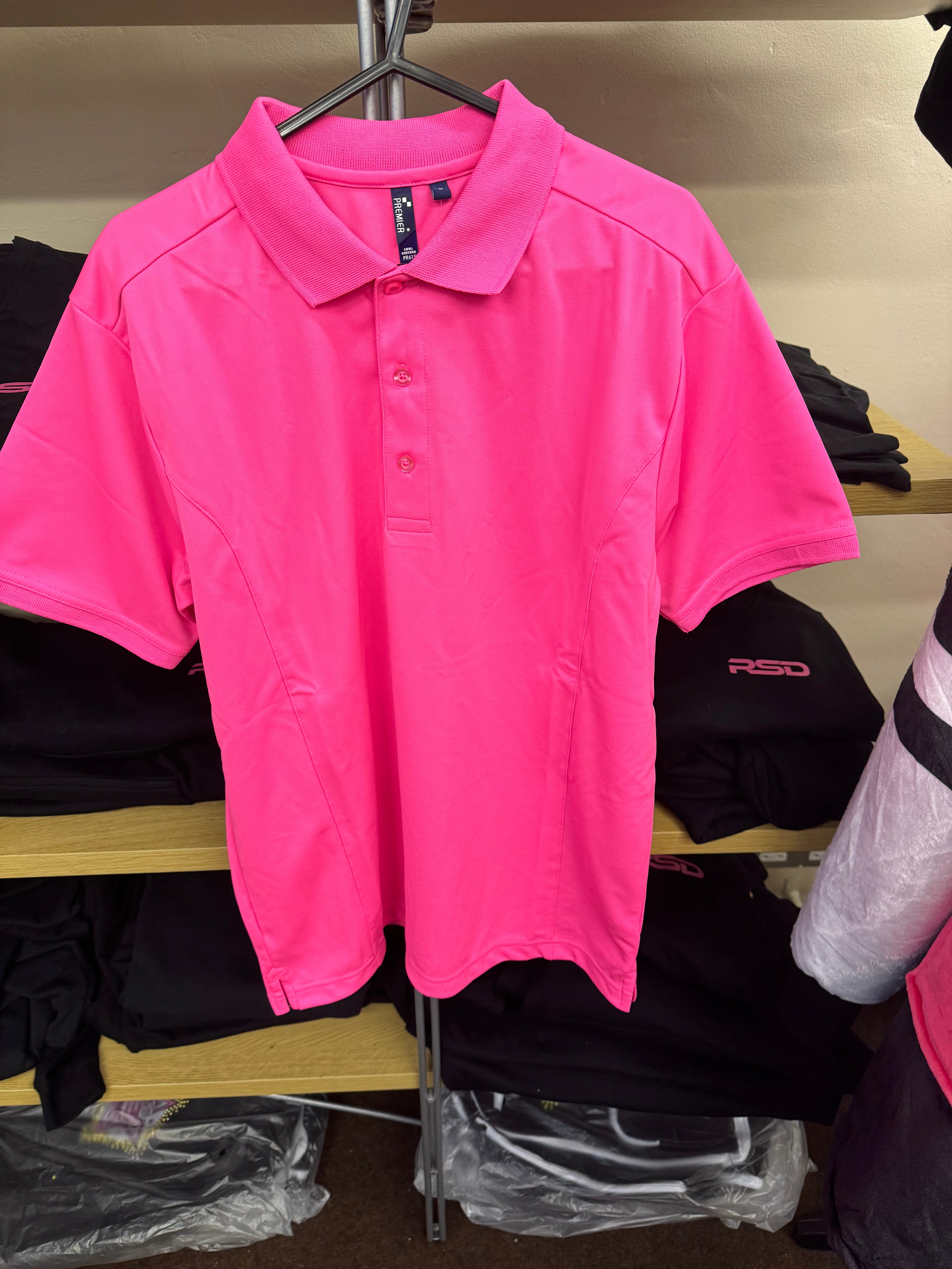 RSD Dad Pink Polo T-Shirt